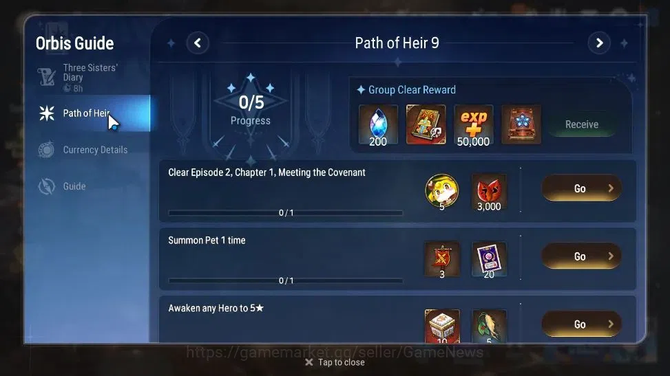 Epic Seven Accounts Starter GLOBAL Unverif|New Era|2 ML(Conqueror Lilias,DP Aria)+Setsuka,Landy,Roana,Vildred,Etc|PoH 3