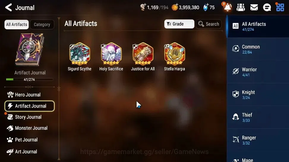 Epic Seven Accounts Starter GLOBAL Unverif|New Era|2 ML(Conqueror Lilias,DP Aria)+Setsuka,Landy,Roana,Vildred,Etc|PoH 7