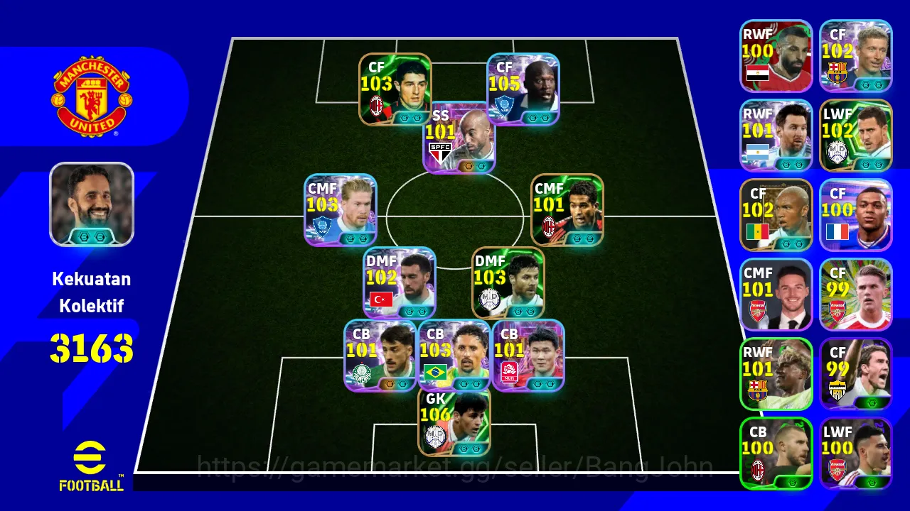 Power 3163 | romeu lukaku showtime | iker casillas epic db new | kim min-jae showtime | xabi alonso EFB456B eFootball Others Power 3163 | romeu lukaku showtime | iker casillas image 1