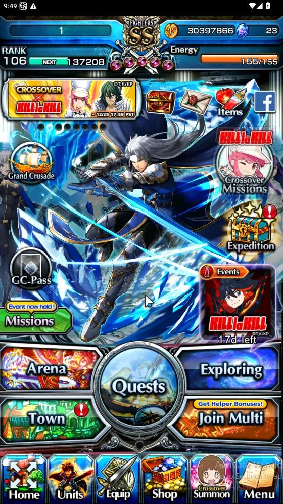Grand Summoners End-Game Global|Rank 106|17 Ascend[RoyTW,BetaTW,ShadowTW,In image 1