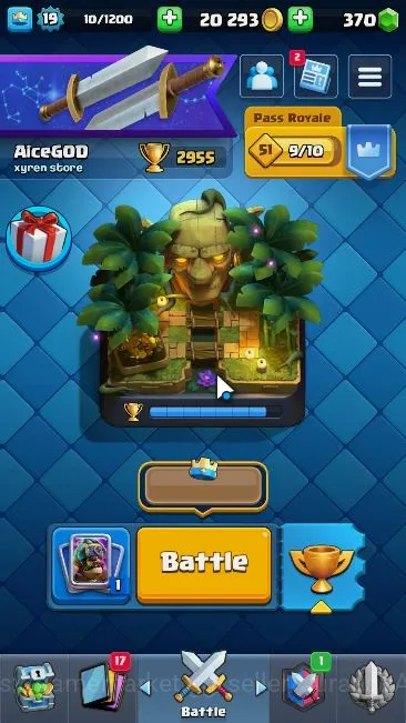 Clash Royale Accounts Lvl 19|Trophy 2955|Limited Skin|KTL 8|Card 48|2 EV image 3
