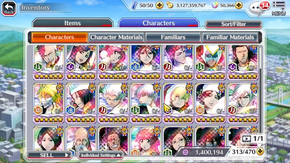 Bleach: Brave Souls Accounts GBL|50K Orbs+Senkaimon Quest|Rukia 10th Anniv,Sant image 3