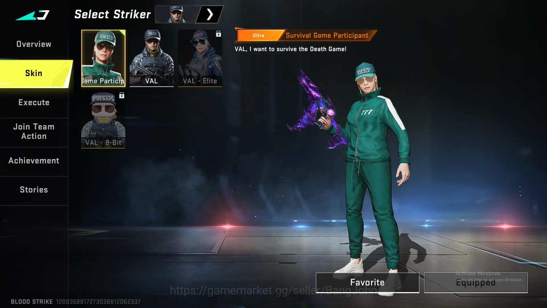Blood Strike Accounts ASIA"Eternal MP5 LVL 3 | Eternal Vector LVL 2 | Et image 13