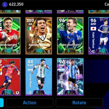 eFootball Accounts Legends & Iconic Players Android|PW 3132|BigT Buffon,Epic Cantona Gerrard Shevchenko PEAubameyang,Showt
