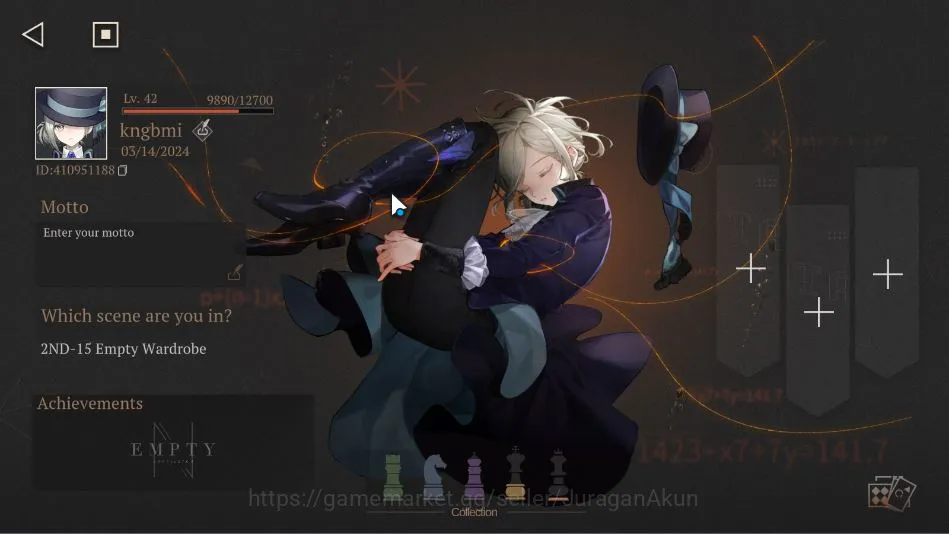 Reverse: 1999 Accounts Midgame GLOBAL Lv 42|Starter|4 *6 Crew 1 Limit(AnjoNala,Semmelweis,Ulrich,Vila)|372 2