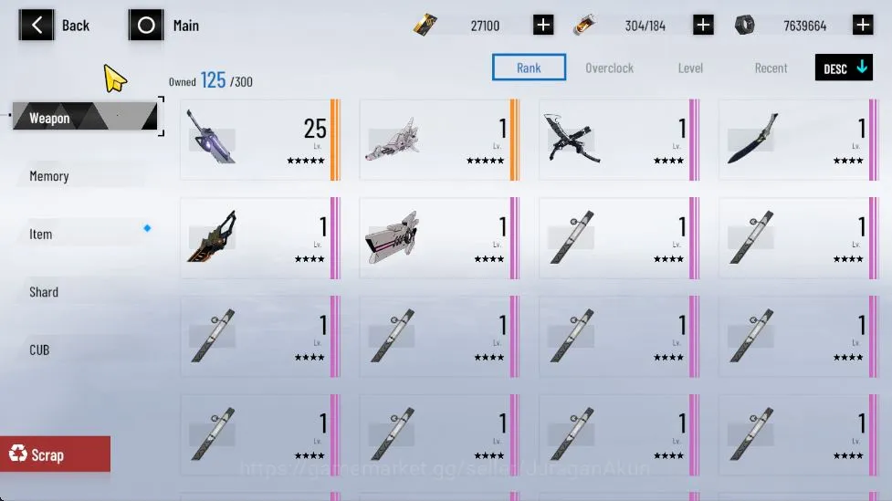 Punishing: Gray Raven Accounts ASIA| Starter With 27K BC+7,7K GoldenCard | Bianca image 4
