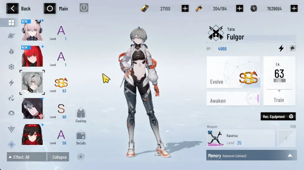 Punishing: Gray Raven Accounts ASIA| Starter With 27K BC+7,7K GoldenCard | Bianca image 5
