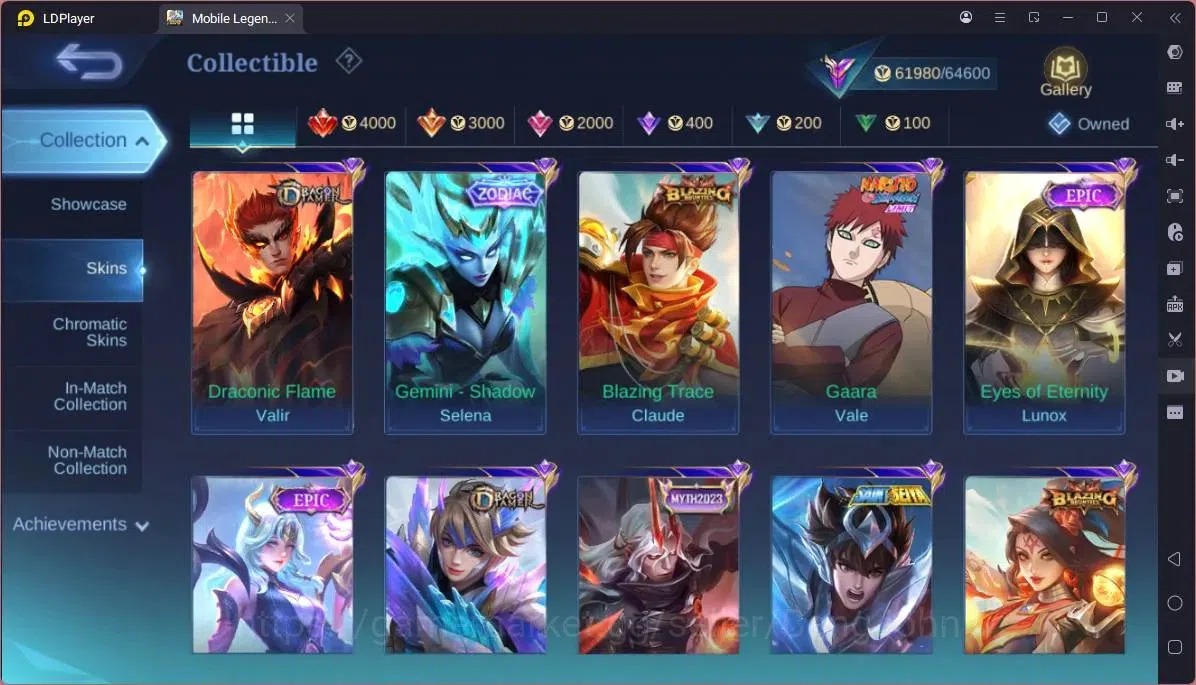 Mobile Legends: Bang Bang Accounts GLOBAL Hero 130 Skin 244|Transformers Roger|CC Bad image 3
