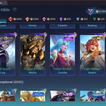 Mobile Legends: Bang Bang Collector GLOBAL Hero 130 Skin 244|Transformers Roger|CC Bad image 1