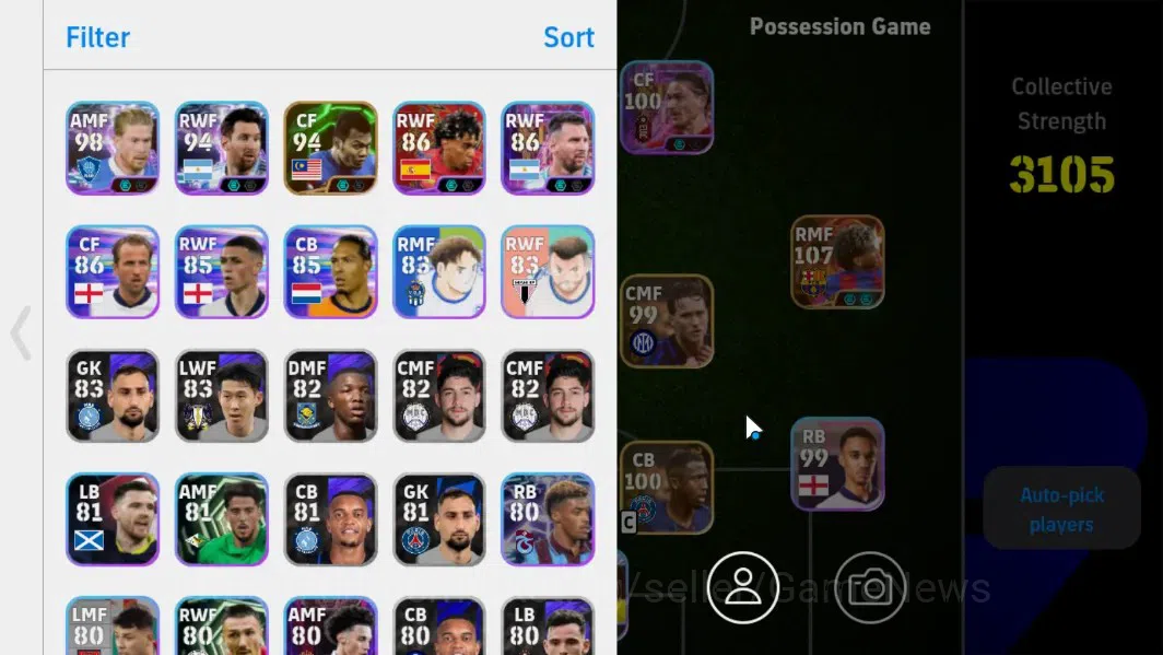 eFootball Accounts Android|BigTime Lamine Yamal,Epic Andy Cole,S.Gerr image 2