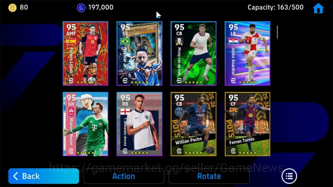 eFootball Accounts Android|BigTime Lamine Yamal,Epic Andy Cole,S.Gerr image 5