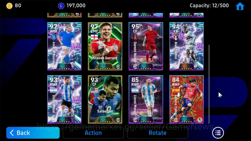 eFootball Accounts Android|BigTime Lamine Yamal,Epic Andy Cole,S.Gerr image 7