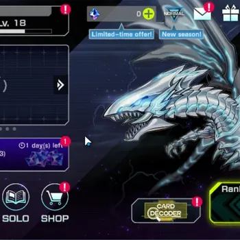 Yu-Gi-Oh! Master Duel Accounts Mid-Level Android|Lv 18 | 20 Decks | Dracotail, Sky Striker, Yummys, VSK9, Etc||Ranked