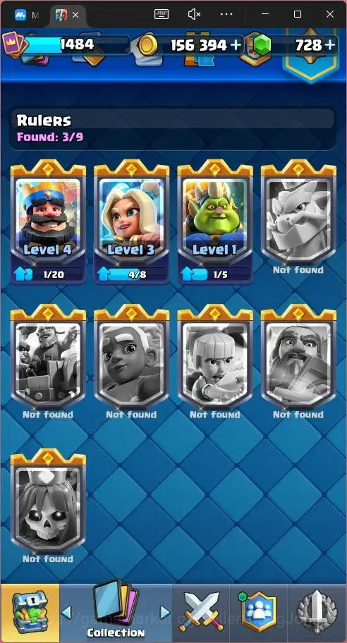 Clash Royale Accounts Global |CL 1484|KTL 14|Trophy 8692|121 Cards|1 MAX image 20