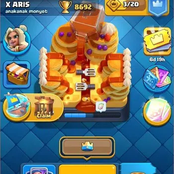 Clash Royale High-End Global |CL 1484|KTL 14|Trophy 8692|121 Cards|1 MAX image 1