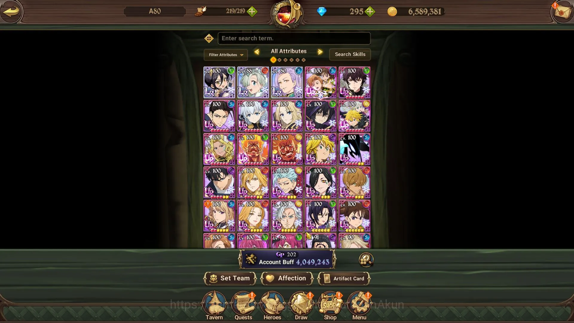 The Seven Deadly Sins: Grand Cross Accounts Asia |4M CC| 3LR+5UR + Many Collabs (KDiane6/6,Tho image 3