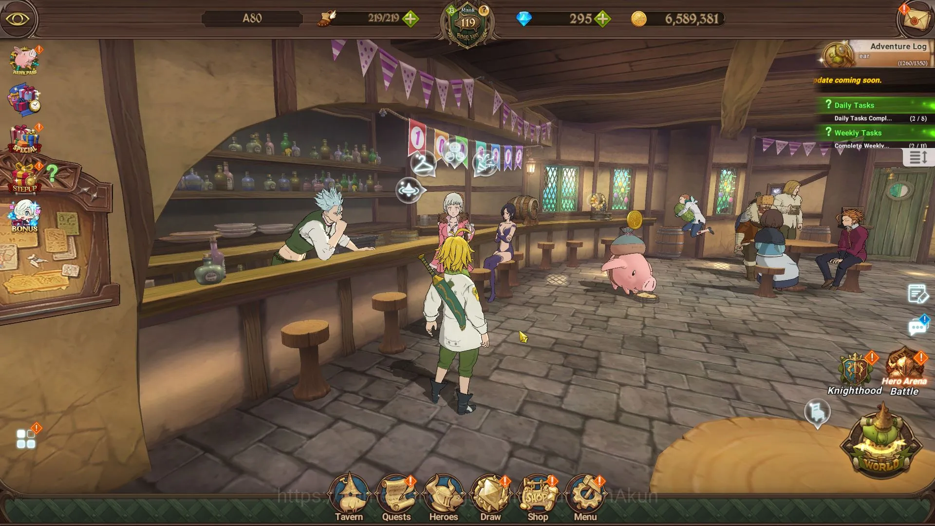 The Seven Deadly Sins: Grand Cross Accounts Asia |4M CC| 3LR+5UR + Many Collabs (KDiane6/6,Tho image 4