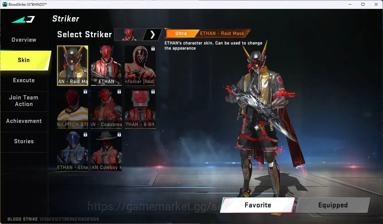 Blood Strike Accounts ASIA | 4 Collab Gun (7DS&TR) | 1 Eternal Gun | 1 U image 18