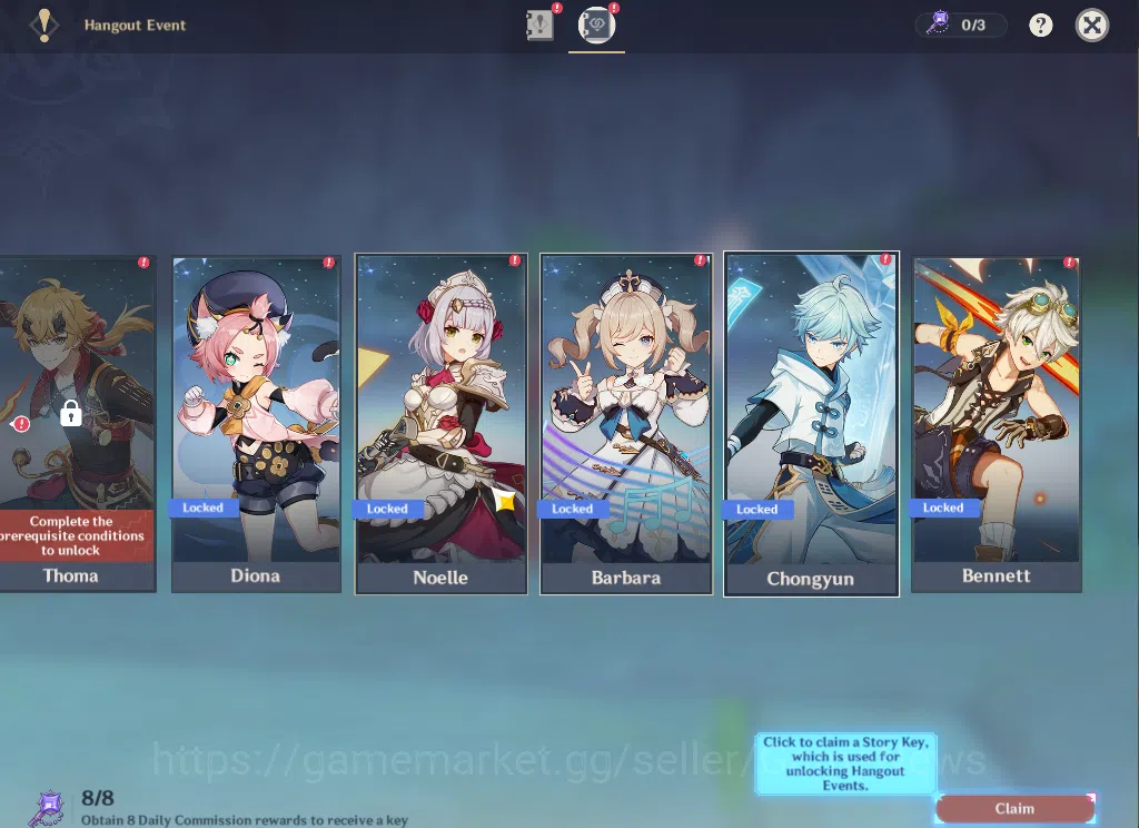Genshin Impact Accounts ASIA|AR 46|2 Limited +2(*5Weapon)|Chasca+Sign,Linn image 12
