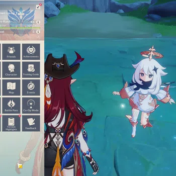 Genshin Impact Mid Game ASIA|AR 46|2 Limited +2(*5Weapon)|Chasca+Sign,Linn image 1