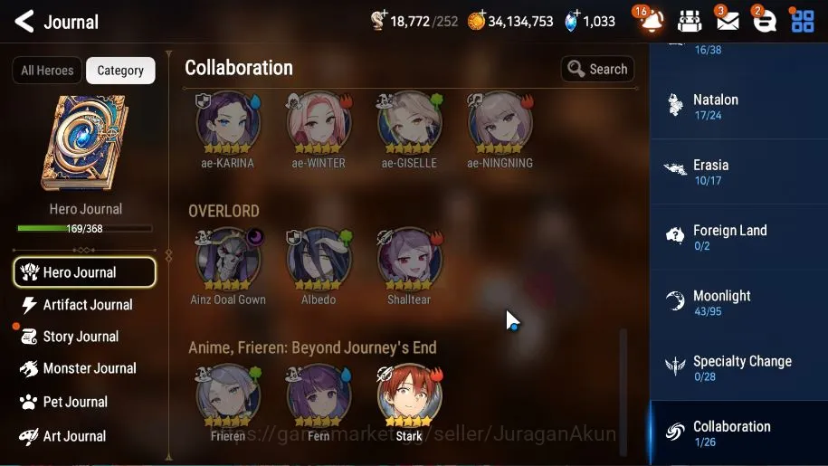 Epic Seven Accounts ASIA Unverif|Starter|12 ML (SS Vivian,NM Luna,Har image 3