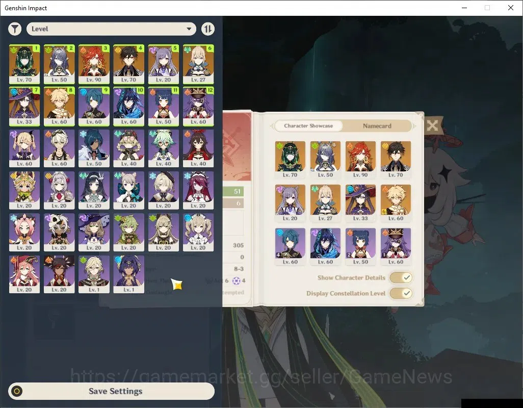 Genshin Impact Accounts ASIA|AR 51|4 Limit + 3 Standard + 2 (*5Wep)|Nefer+ image 2