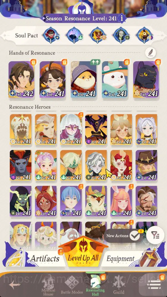 AFK Journey Accounts GLOBAL|Ready Gacha|Collab Frieren Himmel|29 S Char image 2