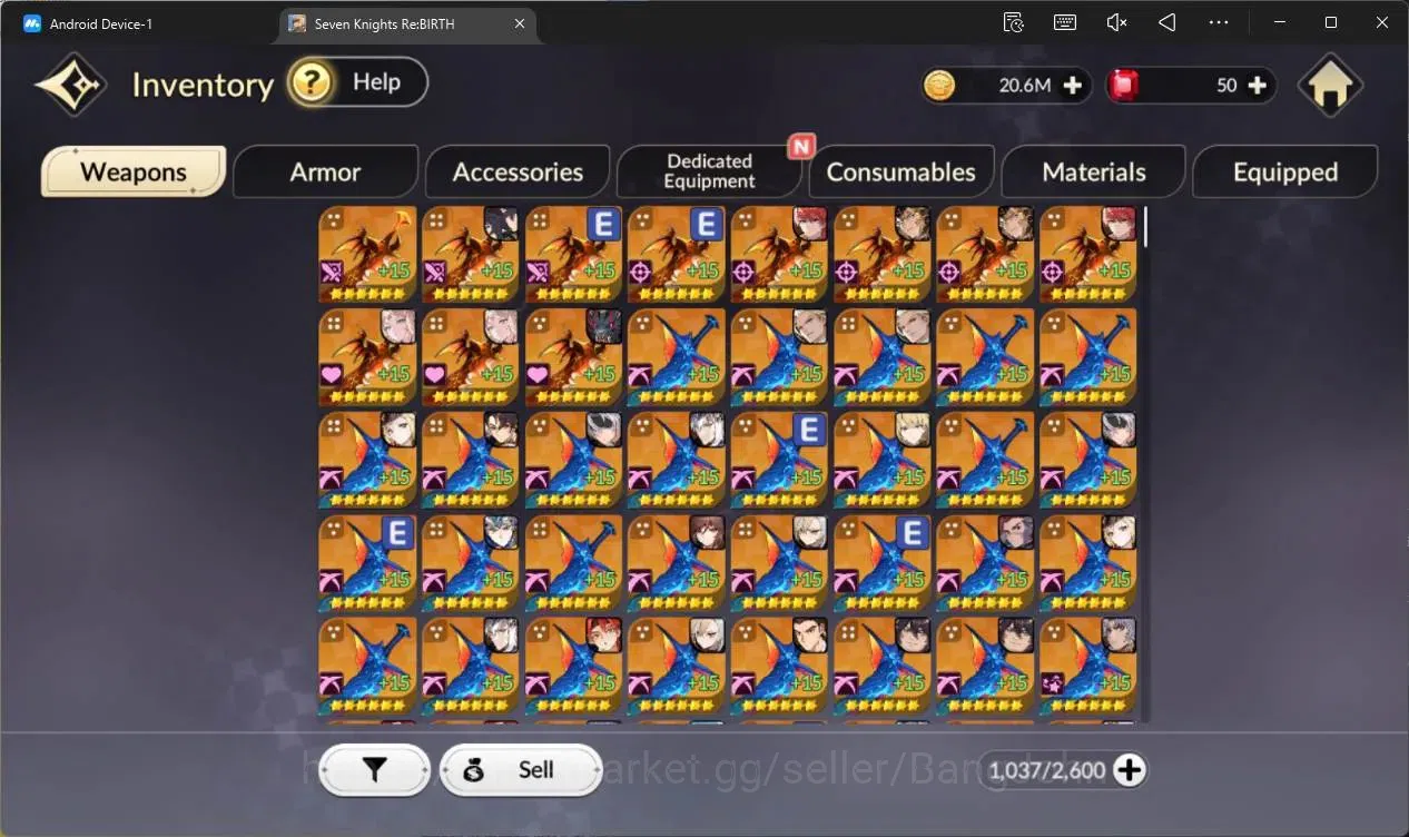 Seven Knights Re:Birth Accounts Global |3 EX7 (Melia,Juri,Gelidus)|30 TC6(Dellons, image 6