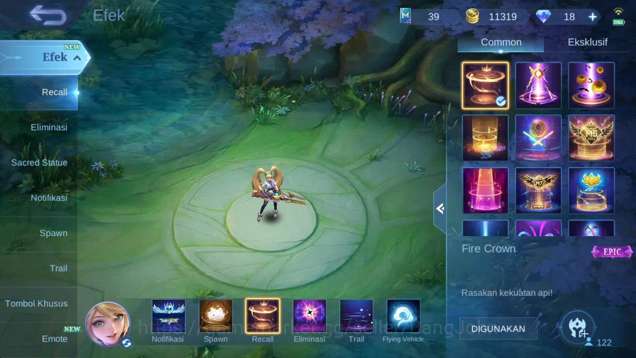 Mobile Legends: Bang Bang Accounts skin 173, Hero 122 saber freya, sparkle melissa, L image 5