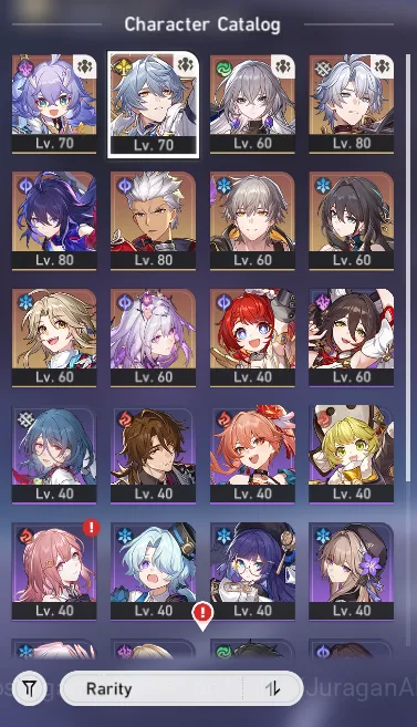 Honkai Star Rail Accounts Mid Game Asia [TL64] | 6 Limited |[Phainon+Sign,Archer+Sign,Ruan 5