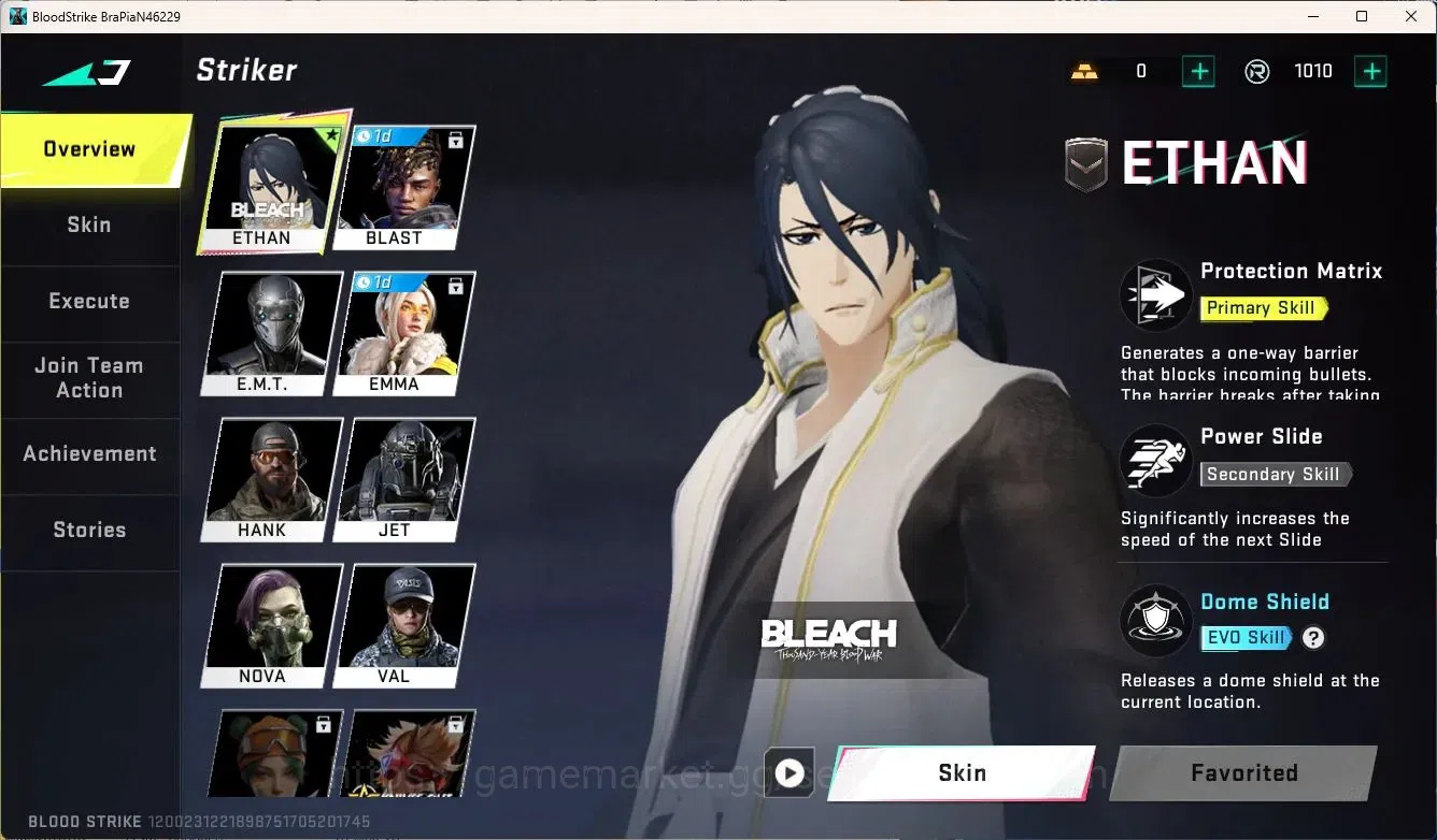 Blood Strike Accounts ASIA | BLEACH ETHAN Striker | Ultra QBZ95-Endless  image 2