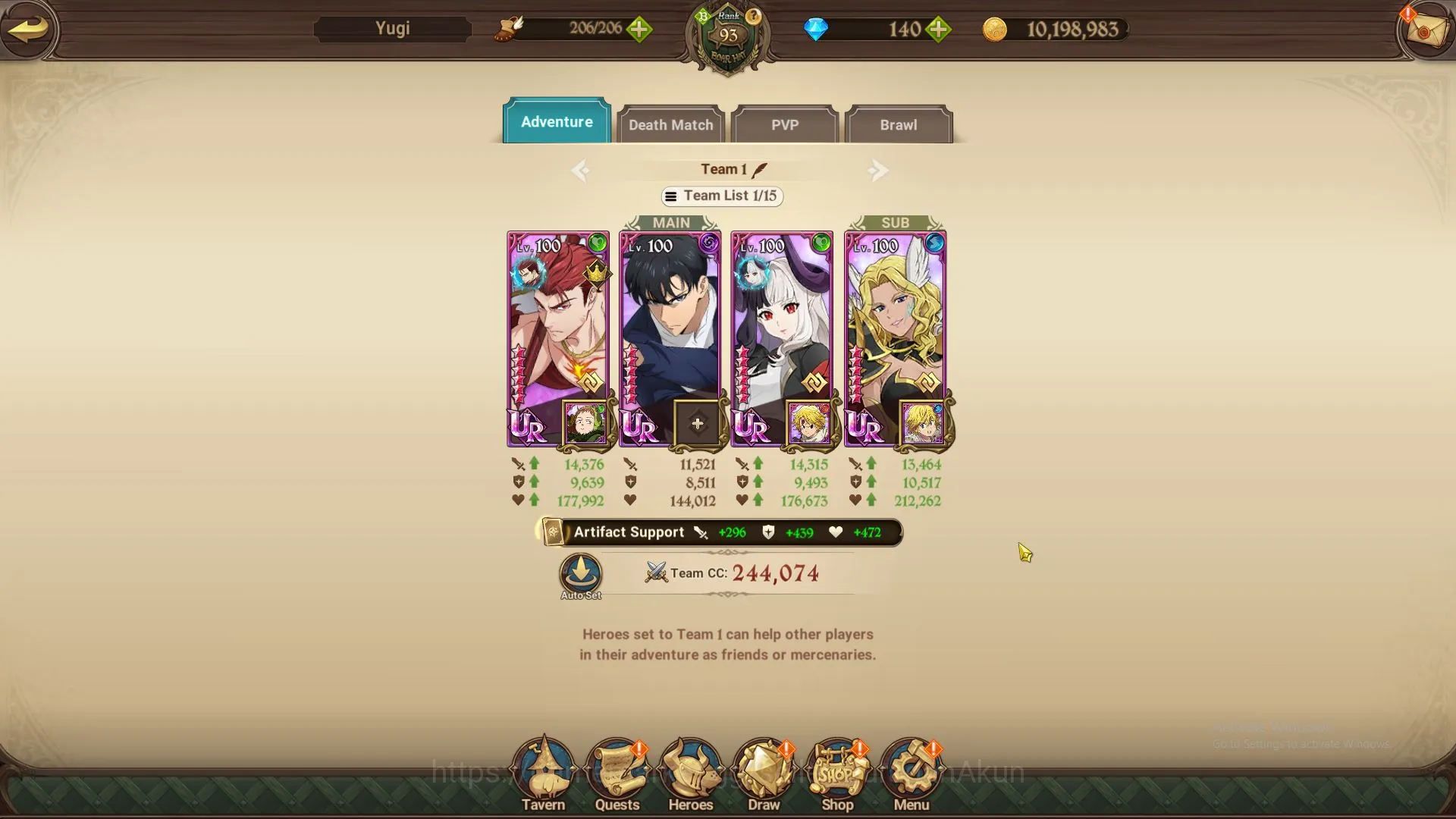 The Seven Deadly Sins: Grand Cross Accounts Midgame ASIA|3M CC|6 UR + Collabs (Konosuba,Solev) + 140 4