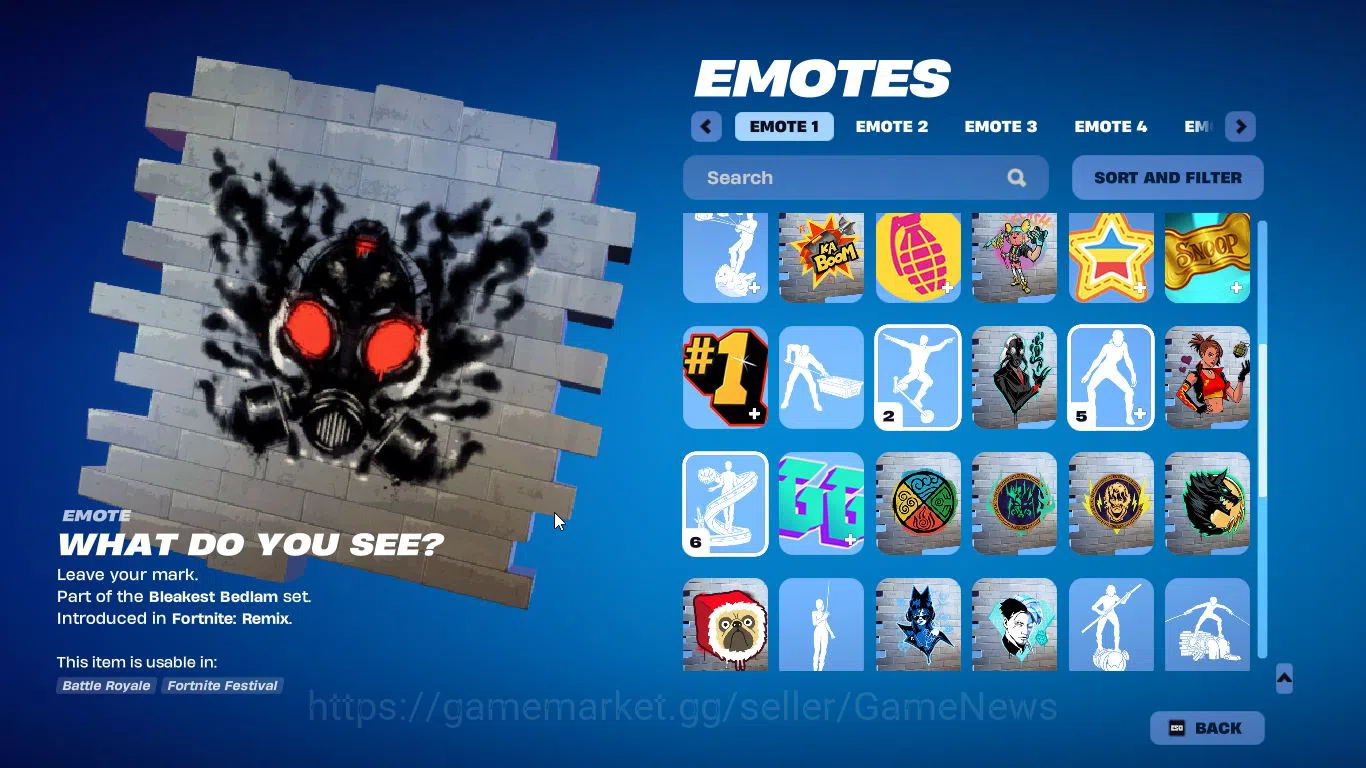 Fortnite Accounts [EPIC] Rapper Edition+1000 Vbuck 23 Outfits (Slim  image 11
