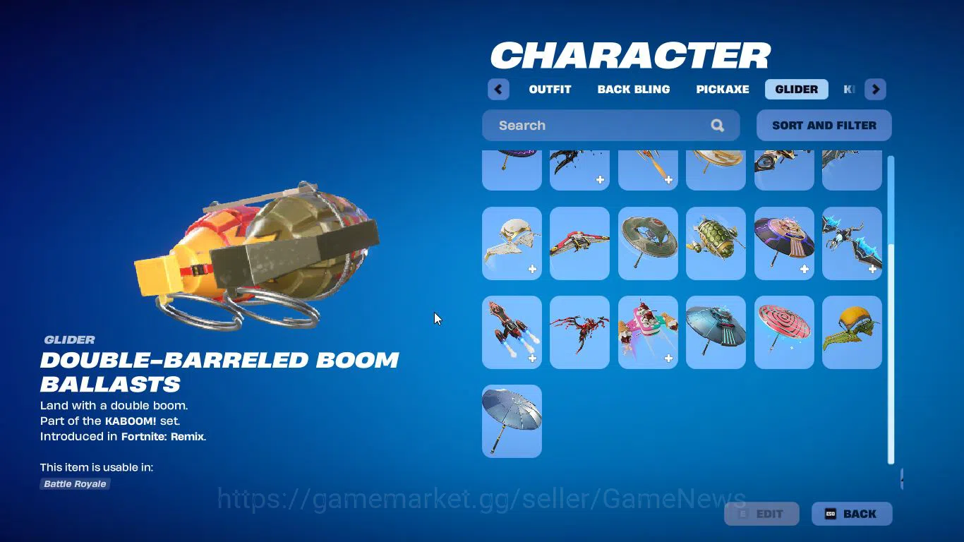 Fortnite Accounts [EPIC] Rapper Edition+1000 Vbuck 23 Outfits (Slim  image 16