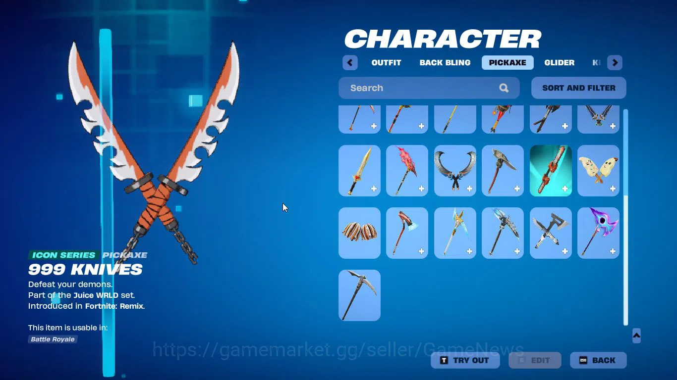 Fortnite Accounts [EPIC] Rapper Edition+1000 Vbuck 23 Outfits (Slim  image 18