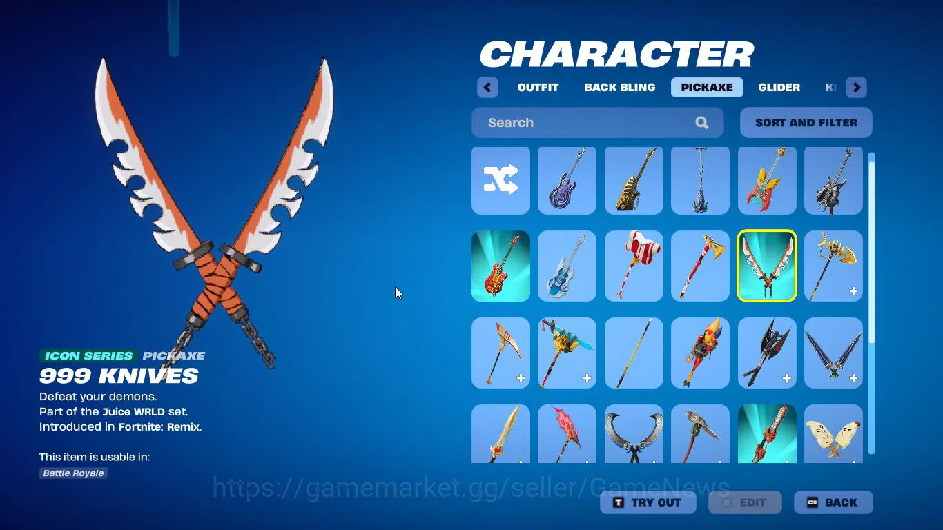 Fortnite Accounts [EPIC] Rapper Edition+1000 Vbuck 23 Outfits (Slim  image 19