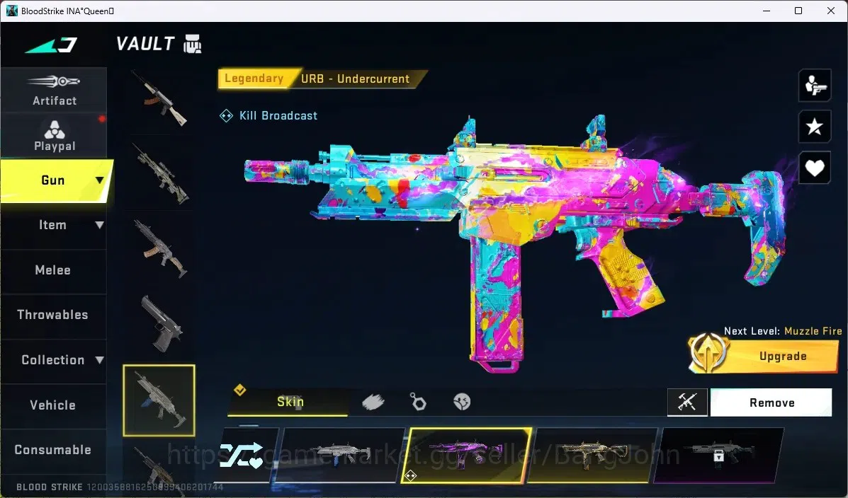 Blood Strike Accounts ASIA | COLLAB EVA: SCAR,MCX|9 ULTRA GUN|2 LIMITED| image 10