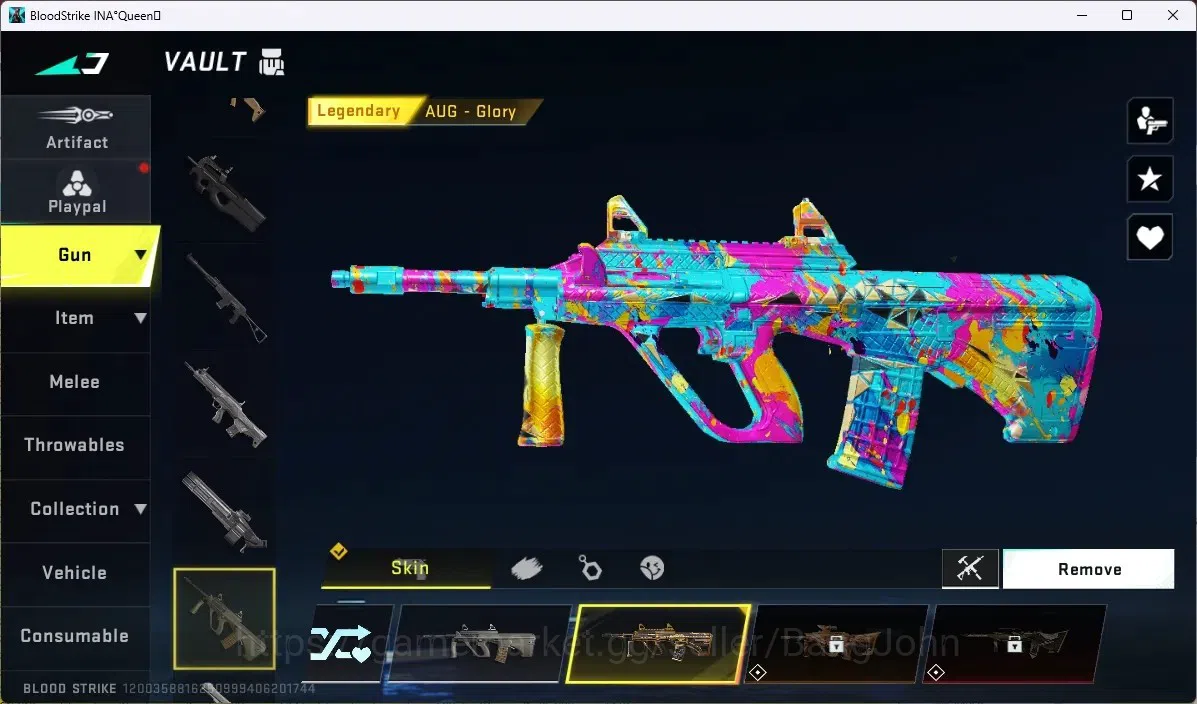 Blood Strike Accounts ASIA | COLLAB EVA: SCAR,MCX|9 ULTRA GUN|2 LIMITED| image 16
