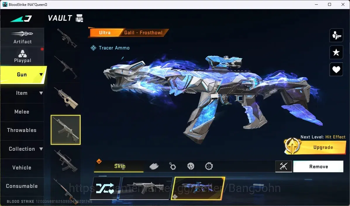Blood Strike Accounts ASIA | COLLAB EVA: SCAR,MCX|9 ULTRA GUN|2 LIMITED| image 20