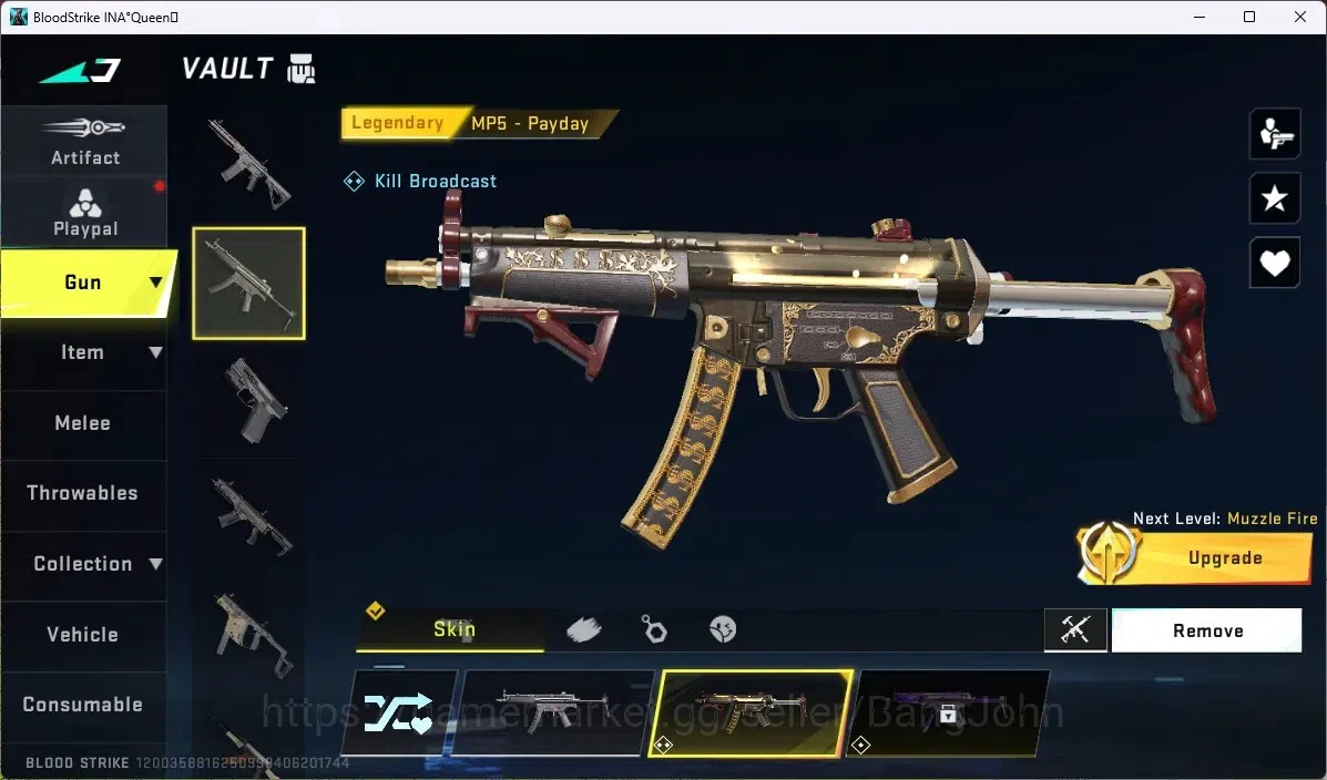 Blood Strike Accounts ASIA | COLLAB EVA: SCAR,MCX|9 ULTRA GUN|2 LIMITED| image 4
