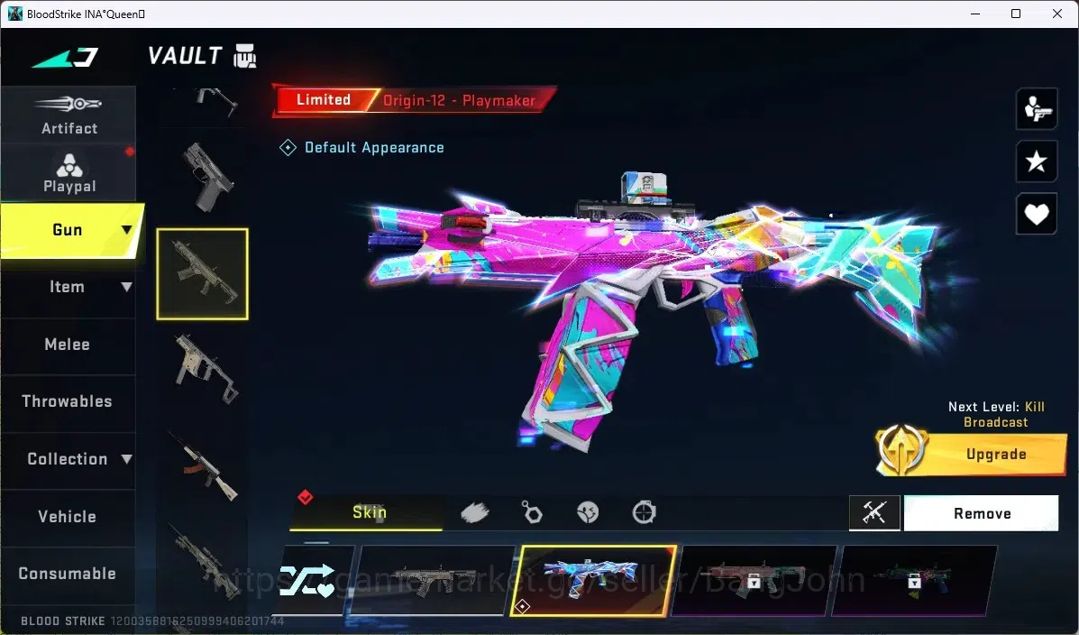 Blood Strike Accounts ASIA | COLLAB EVA: SCAR,MCX|9 ULTRA GUN|2 LIMITED| image 5