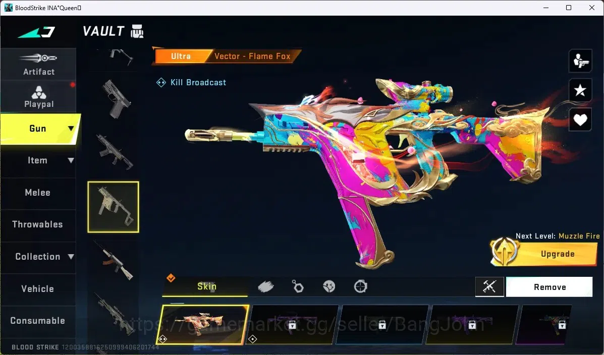 Blood Strike Accounts ASIA | COLLAB EVA: SCAR,MCX|9 ULTRA GUN|2 LIMITED| image 6