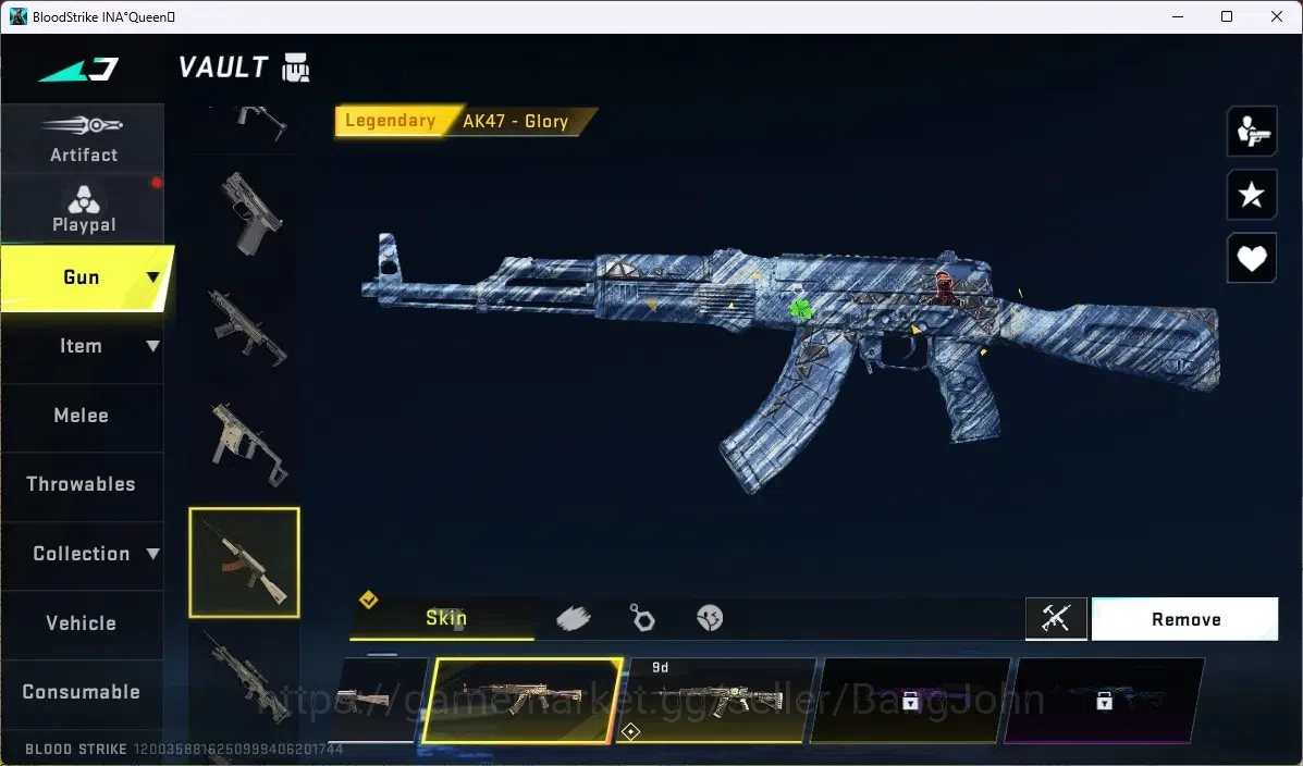 Blood Strike Accounts ASIA | COLLAB EVA: SCAR,MCX|9 ULTRA GUN|2 LIMITED| image 7
