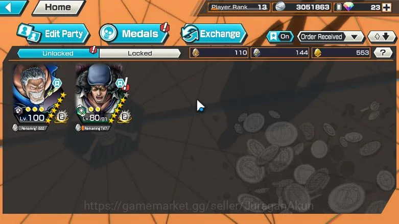 One Piece Bounty Rush Accounts Starter One Piece Bounty Rush 3