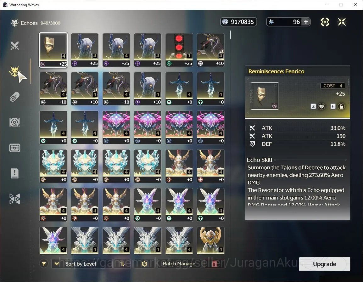 Wuthering Waves Accounts Starter NA|UL 45| 3 Limited | Qiuyuan+Sign,Shorekeeper+Sign,Zani+Sign | DB Lv 25|MC Female|Log 3