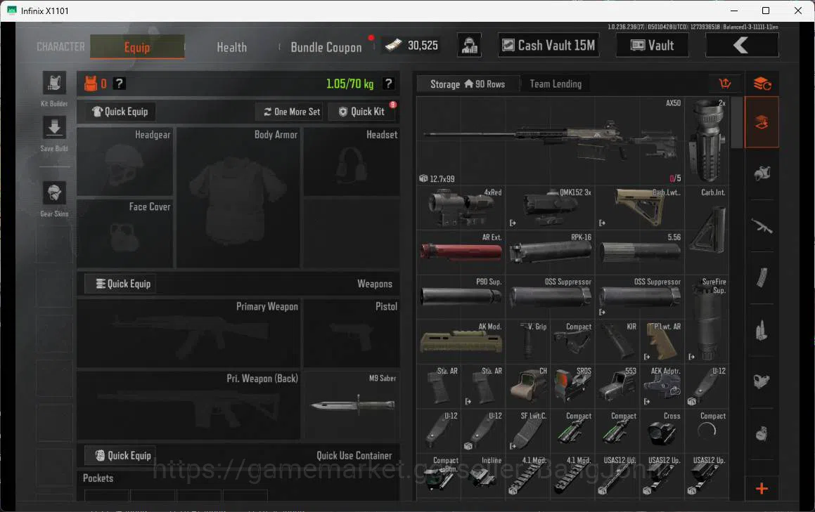 Arena Breakout Accounts Mobile|lvl 30, SV 19,5M CV 15,8M | more detail che image 4