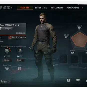 Arena Breakout High Value Mobile|lvl 30, SV 19,5M CV 15,8M | more detail che image 1