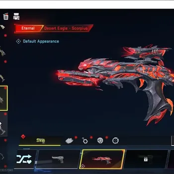 Blood Strike Accounts Collab Skin ASIA|Eternal DEagle Scorpio|Melee Ultra Scythe Luna|18 Ultra M4A1 Iron,Origin-12,INP-9