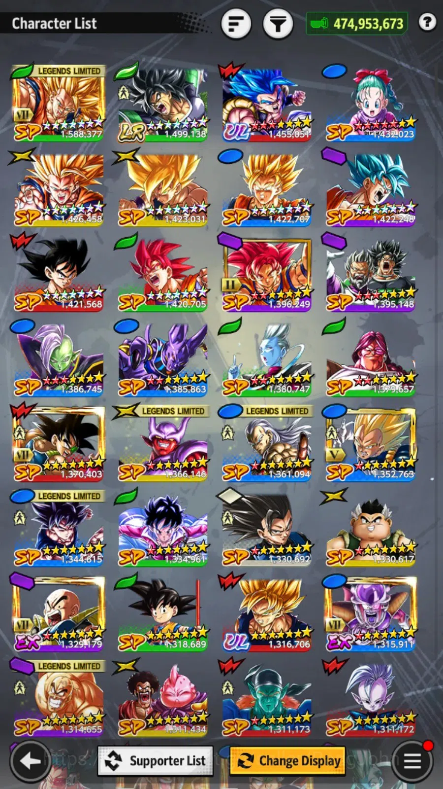 Dragon Ball Legends Accounts Android | Lv 172|474M Total Power|23 CC|1 LR|2 UL| image 12