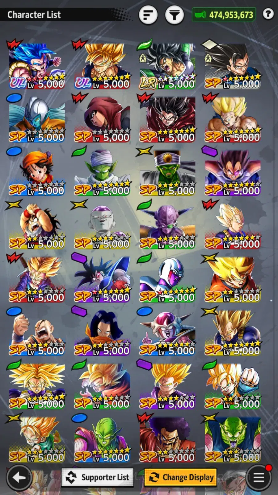 Dragon Ball Legends Accounts Android | Lv 172|474M Total Power|23 CC|1 LR|2 UL| image 13